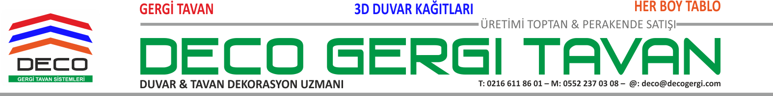 DECO GERGİ Logo